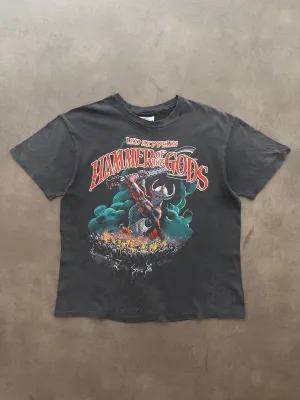 1980s Led Zeppelin Hammer of God faded tee (M) Bohemian style
