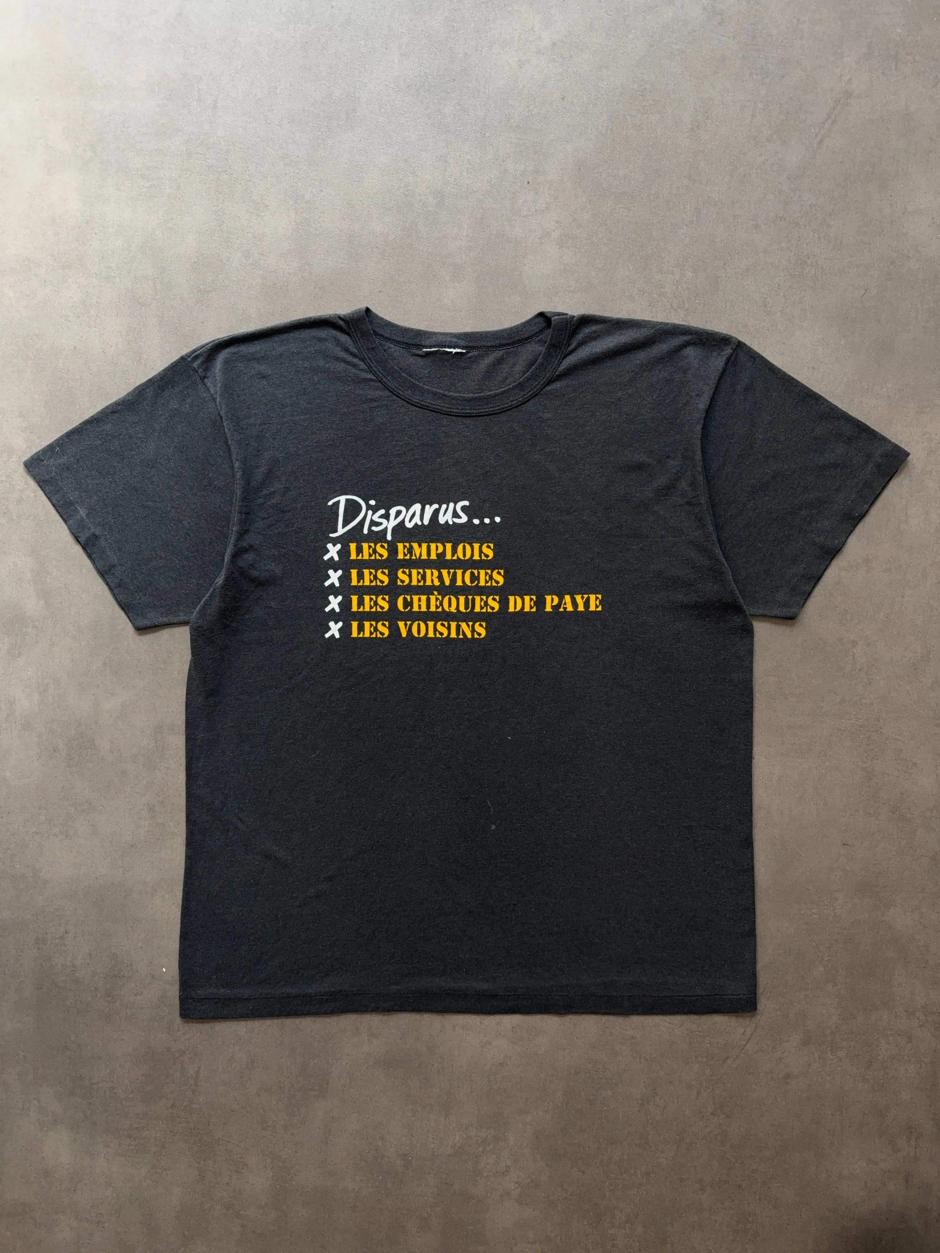 School Uniform Sleek Design 1980s PSAC Canada tee (XL)