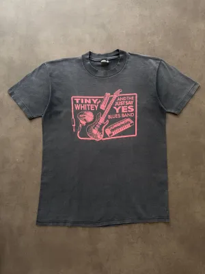 1990s Blues faded tee (L) Holiday Outfit Easy Wear Option