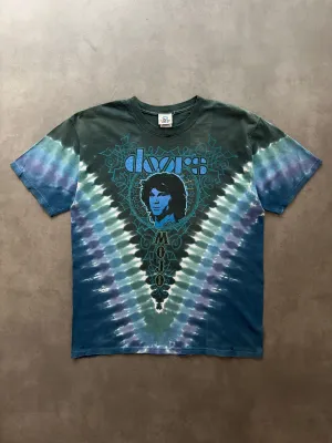 1990s Jim Morrison tie-dye distressed tee (L) Flexible Fit Design