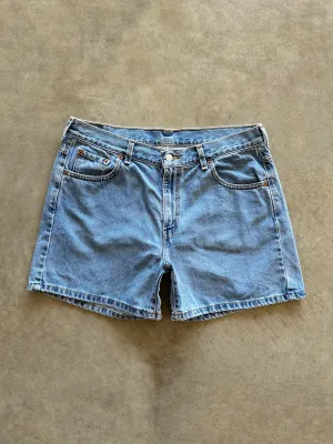 School Uniform 1990s Levis denim shorts (32)