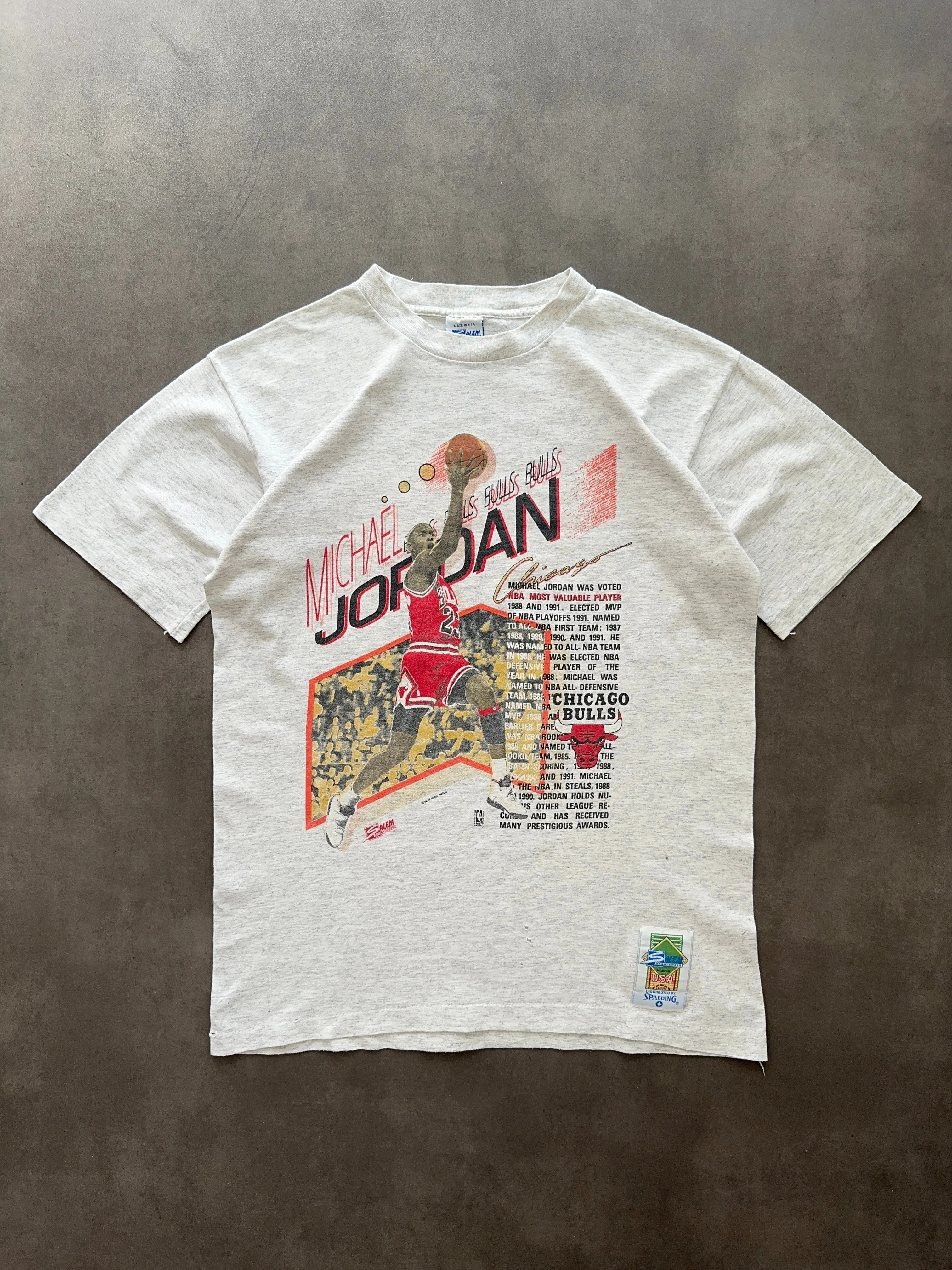 Gym clothing 1990s Michael Jordan Chicago bulls tee (L)