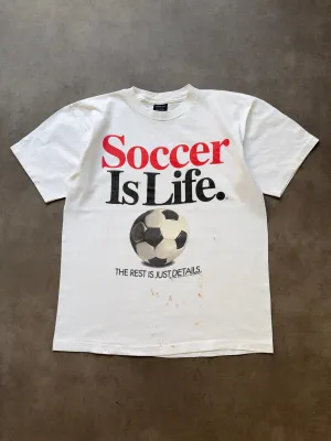 kids' Weekend Comfort Wear 1990s Soccer Is Life tee (L)