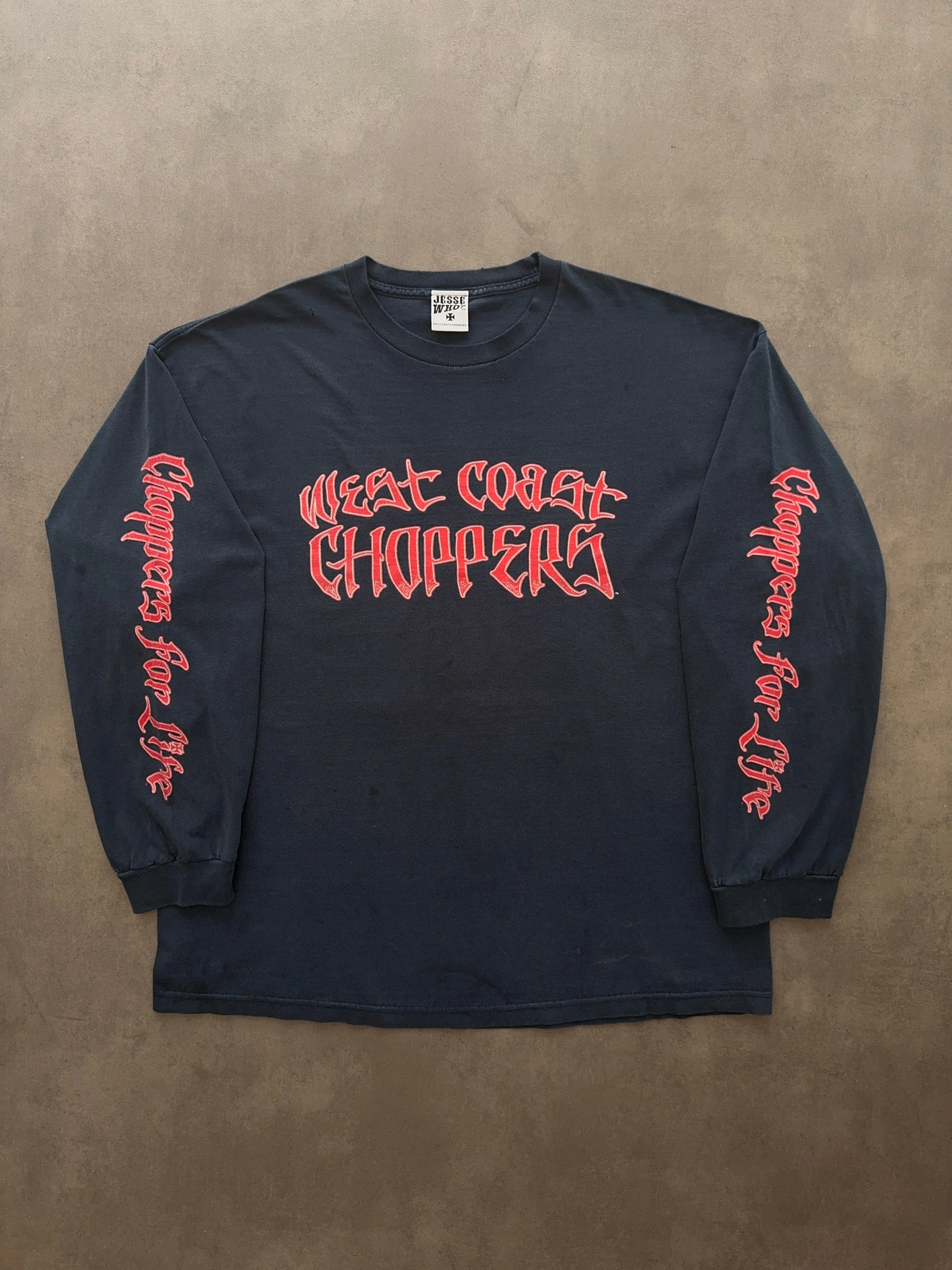 1990s West Coast Chopper Longsleeve (XL) Eco Friendly Dyes Soft and Lightweight