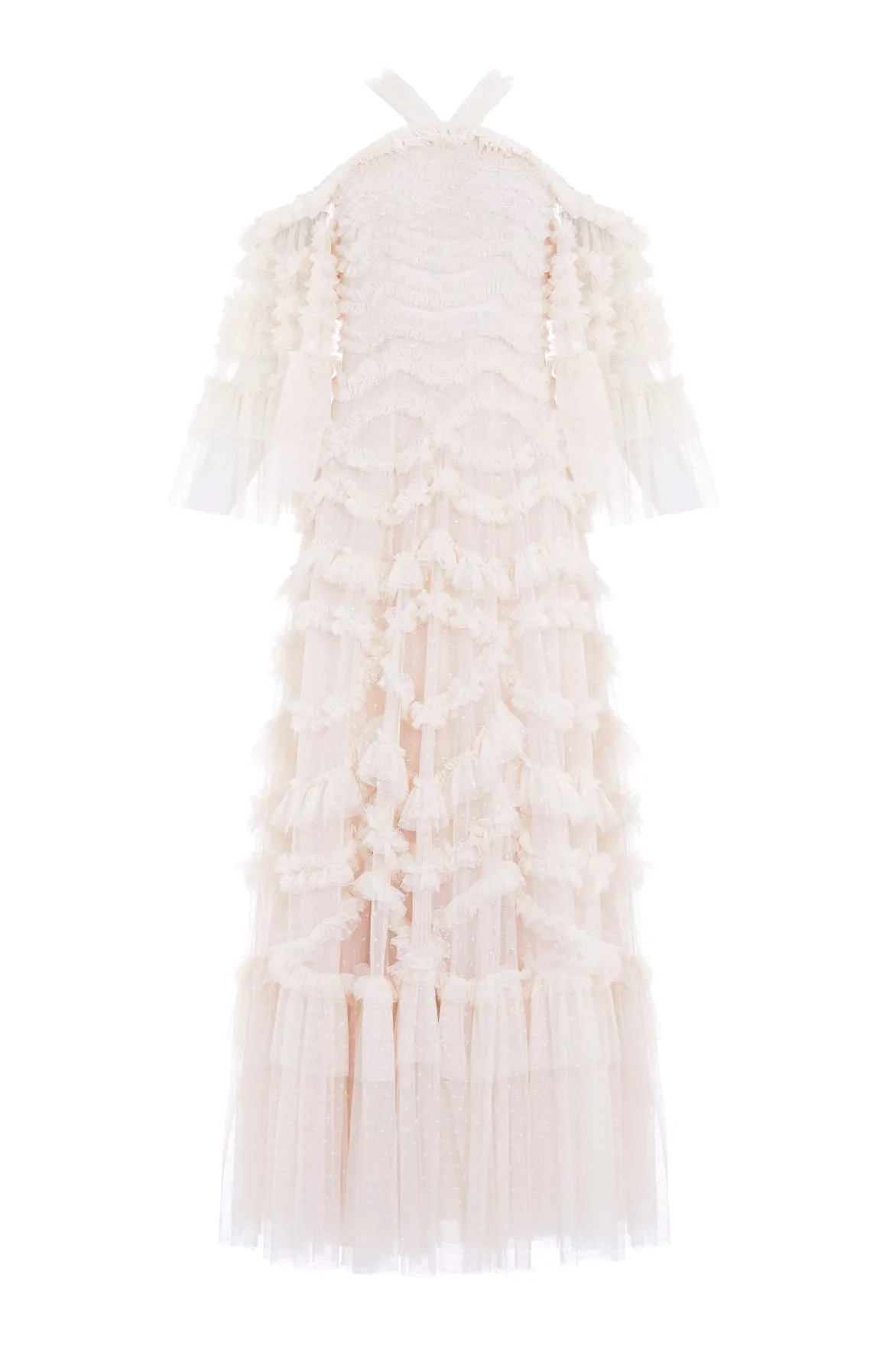 Curve-Enhancing Weekend Feel Bronte Off-Shoulder Gown