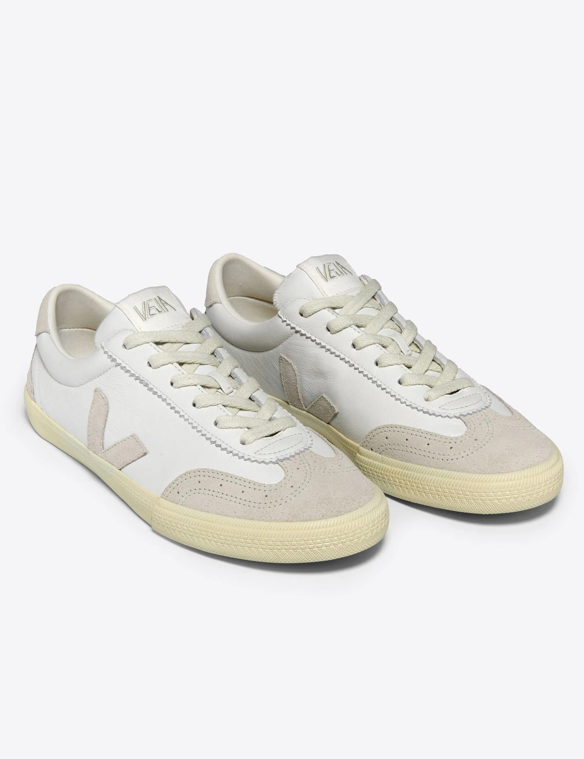 Relax time Comfort quality Volley Leather - White Natural