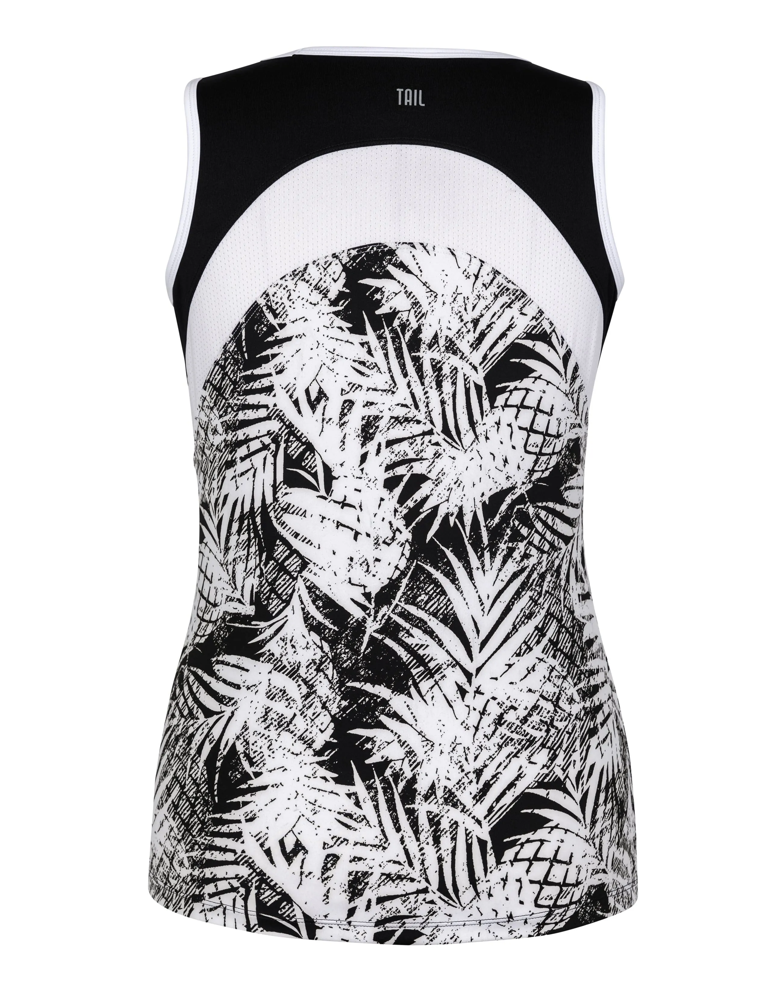 cycling outfit Movie Night Adelina Tank - Tropical Print Dark - FINAL SALE