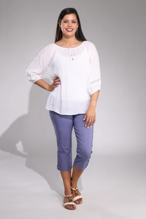 Mid Calf Pants | LAVENDER | 6301C1 CompressionSupport Outdoor Flex