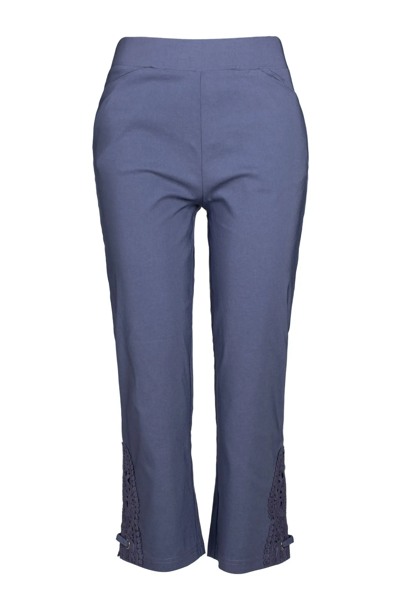 Cool Comfort Mid Calf Pants | LAVENDER | 6301C1