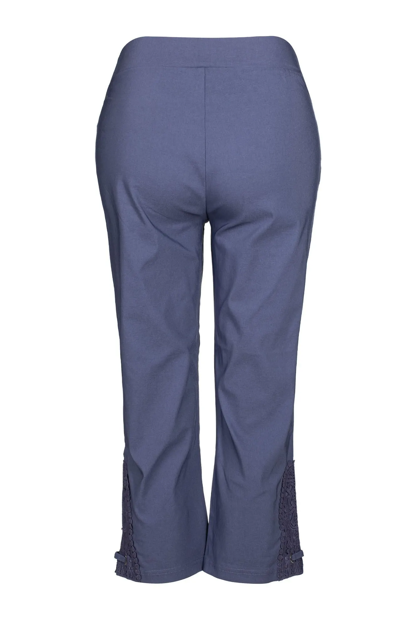 Mid Calf Pants | LAVENDER | 6301C1 No Frills Fit City Wear