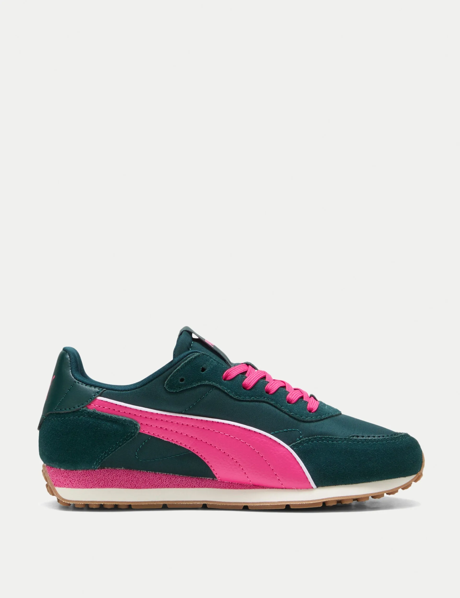 Partner Run ST Miler Rose Sneakers - Green Terrain/Posie Pink/Gum