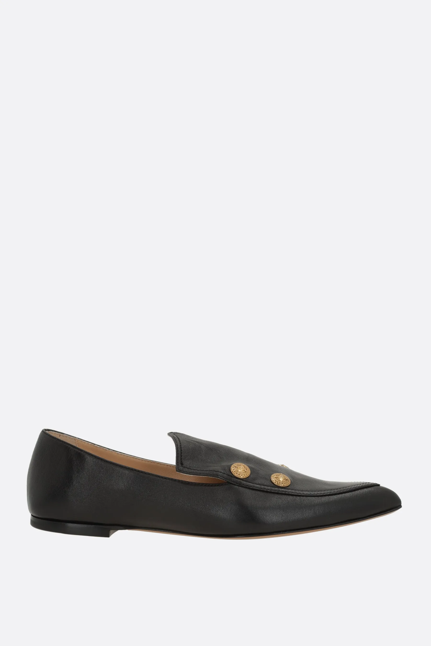 Agnes loafer in shiny leather Coach Hike