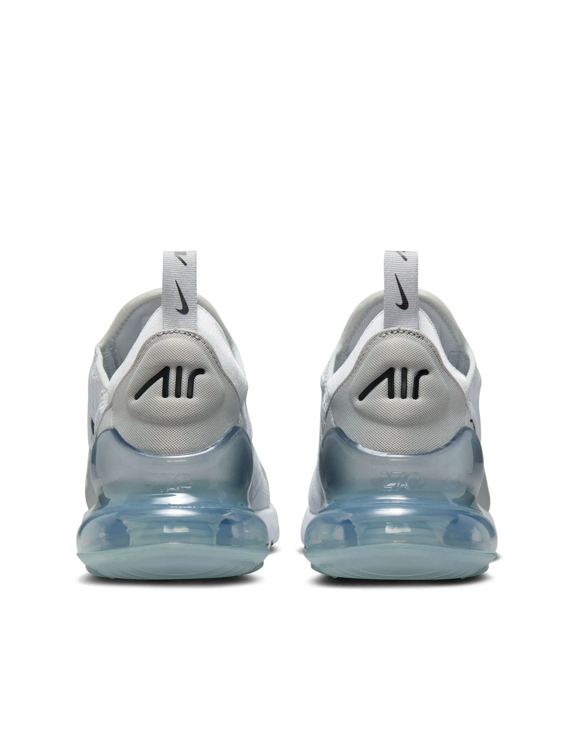 Air Max 270 Shoes - Pure Platinum/Black/Light Smoke Grey Film Shoot Fashionable Style