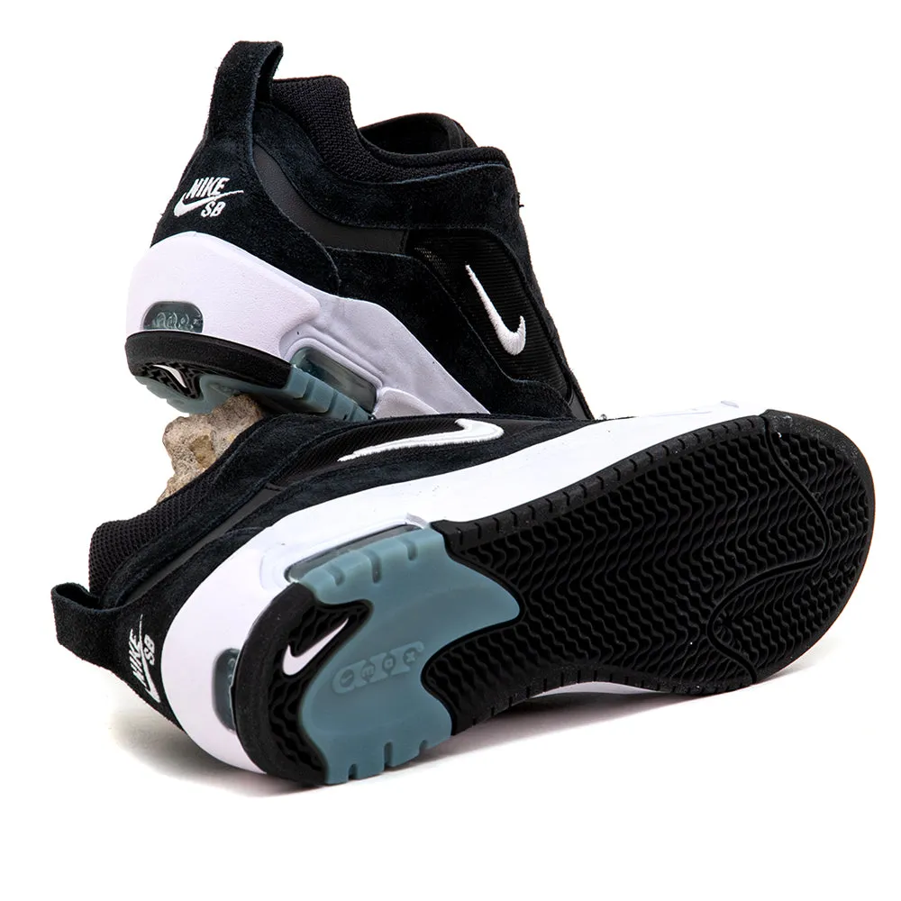 synthetic leather Air Max Ishod (Black / White - Black - Black)