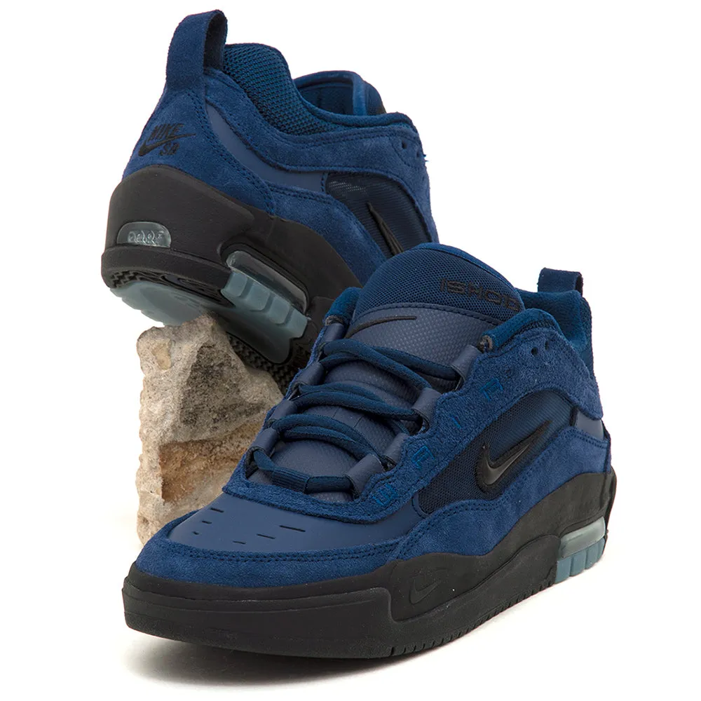 Air Max Ishod (Blue Void / Black - Blue Void) Harbor Mood Slip Resistant Modern Commuters