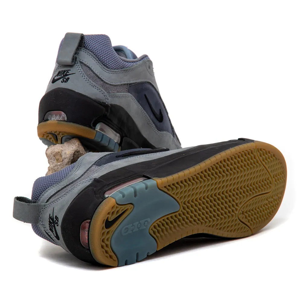 Air Max Ishod ISO (Cool Grey / Black - Cool Grey) (S ) Sweat Resistant Gym Workout Posture aid