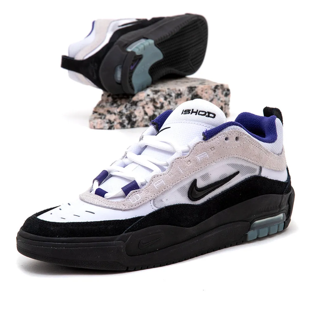 Air Max Ishod (White / Black - Court Purple - Black) Bold Tone Rich Glow