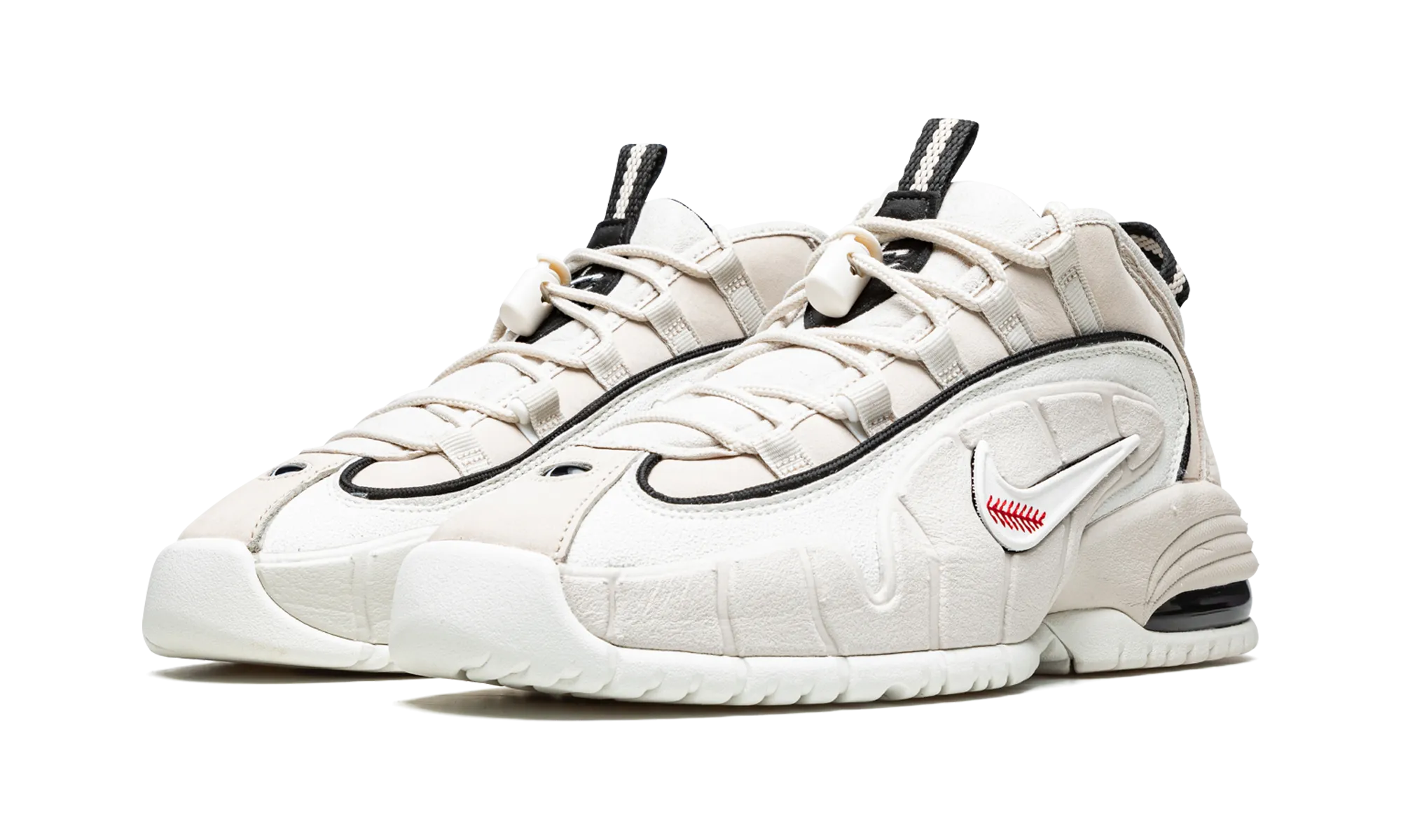 zip - up - feature shoes Synthetic Overlay Support Air Max Penny 1 "Social Status - Desert Sand"