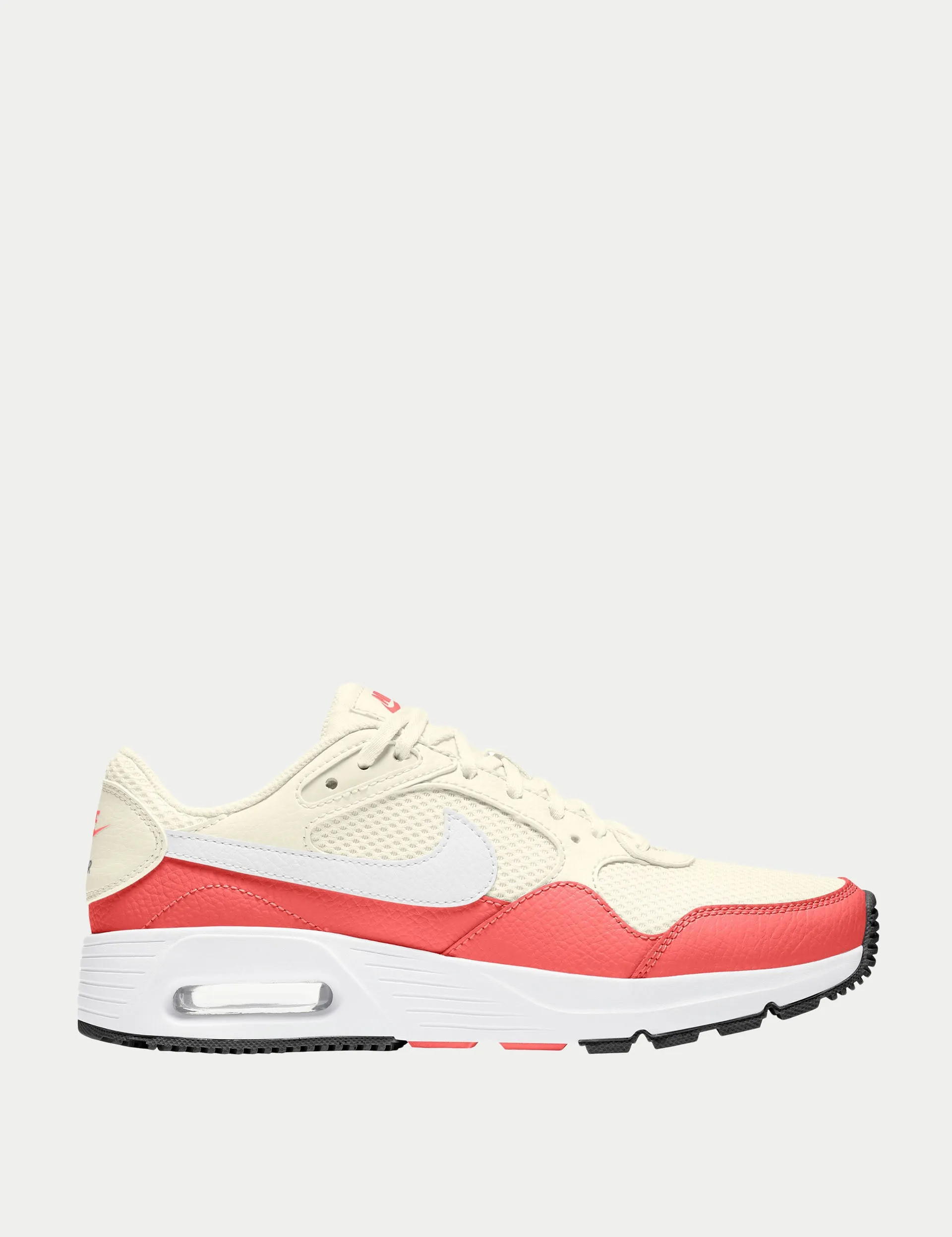 Air Max SC Shoes - Sail/White/Magic Ember/Black No Hassle Stand Long