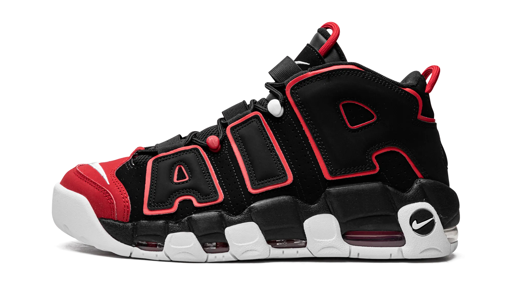 Air More Uptempo '96 "Red Toe" weekday run Light - weight laces