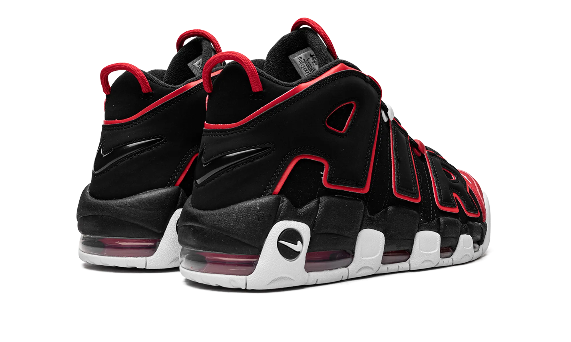 Seamless Interior rough shoes Air More Uptempo '96 "Red Toe"