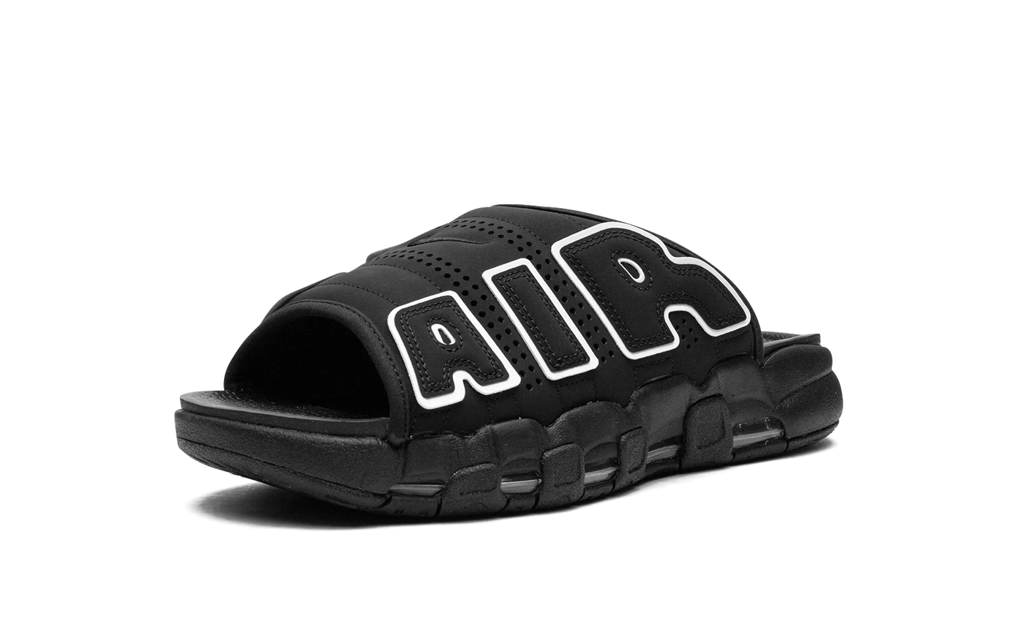 Air More Uptempo Slide OG "Black/White" motivation evening run