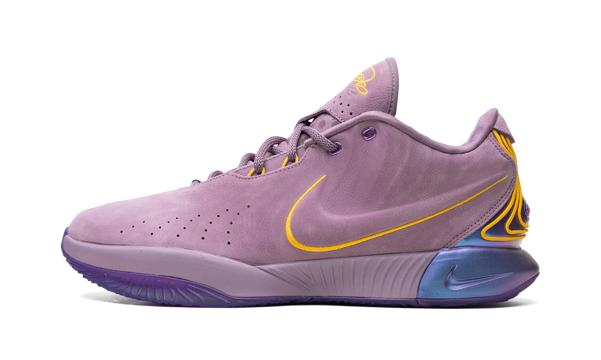 LeBron 21 "Purple Rain" half - size