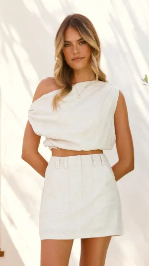 Emory Top - Natural Soft Knit