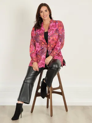 Air Flow Joella by ROBELL Faux Leather Trousers - Black