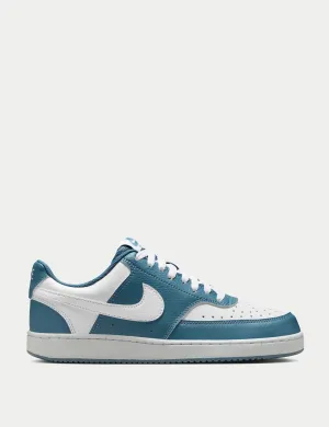 Indoor Ready outfit pairing Court Vision Low Next Nature Shoes - White/Smokey Blue