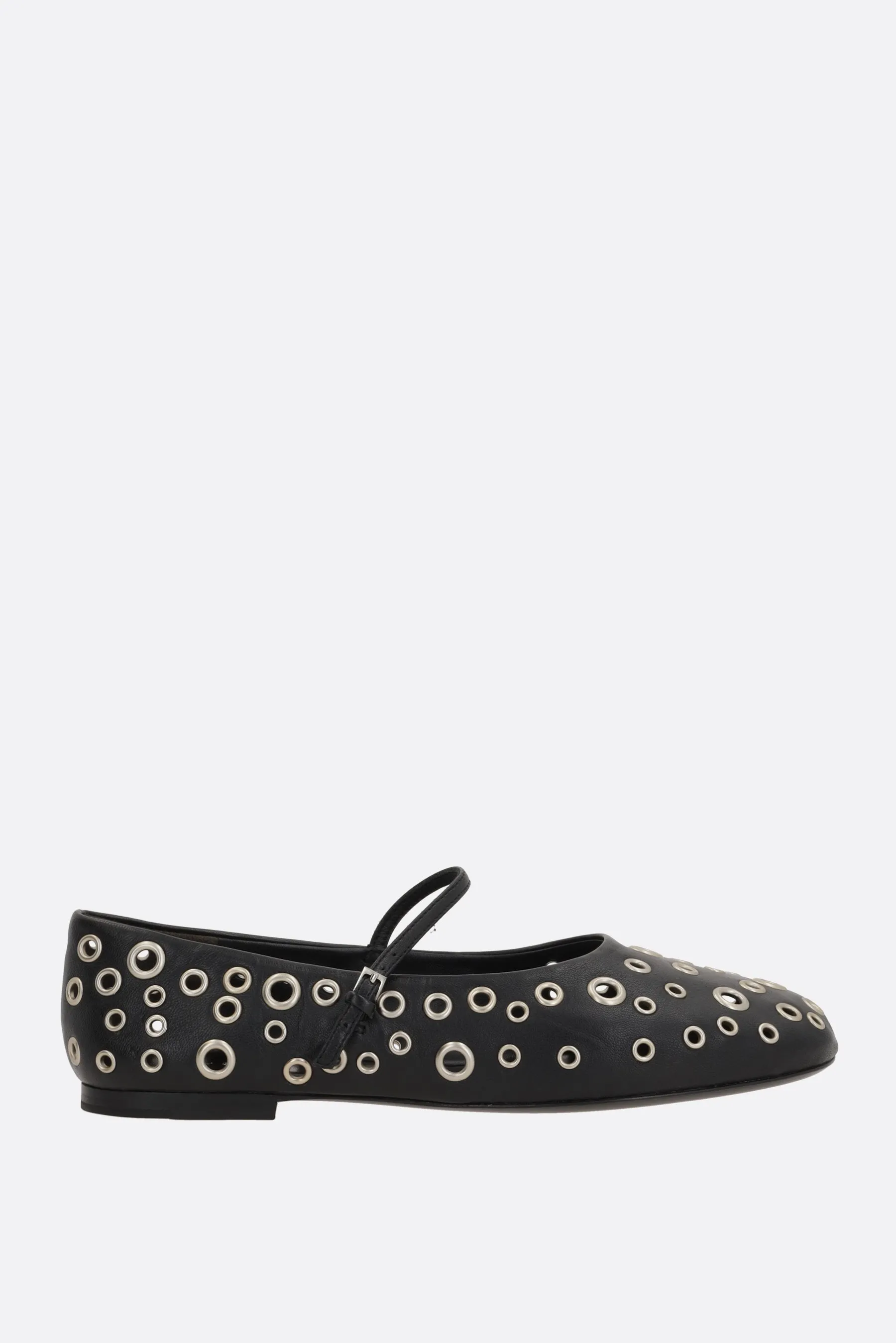 mary-jane ballerina in nappa with eyelets Match Ready