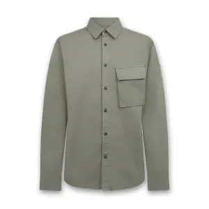 Belstaff - Scale Shirt in Sage Green birthday party Floral freshness