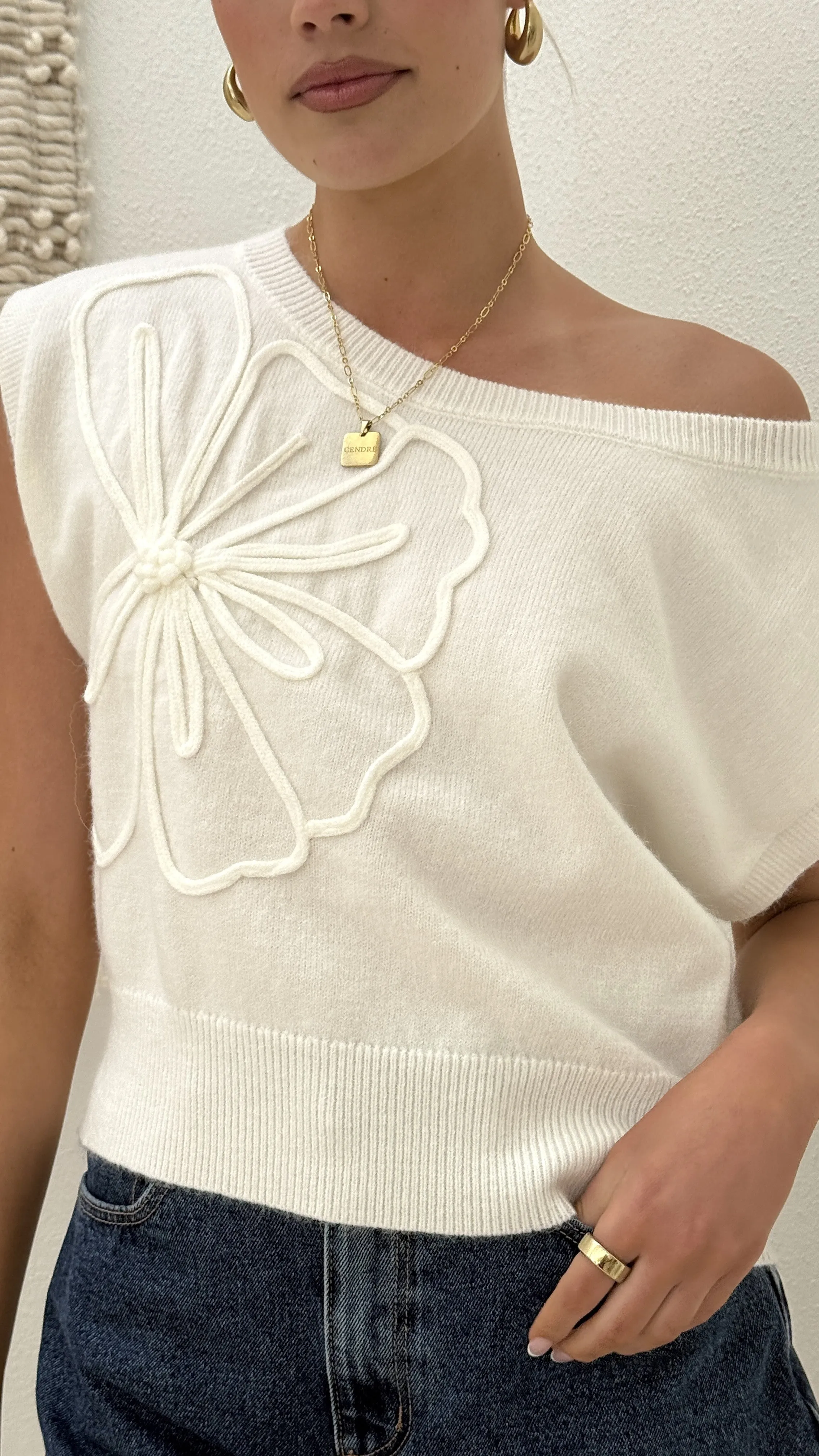 Amity Top - White AI Core Fresh Glow