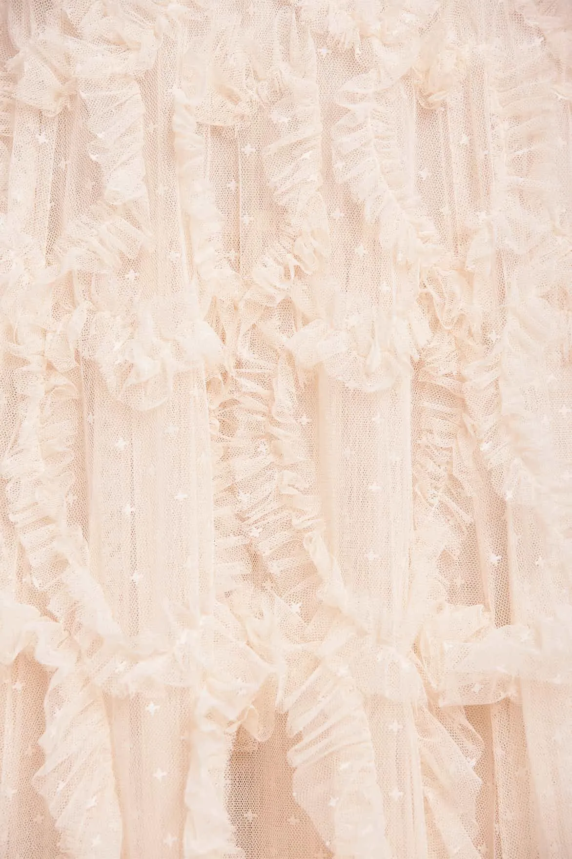 Textured Surface Amorette V-Neck Gown