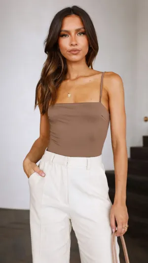 Amos Bodysuit - Brown Saga Vibe