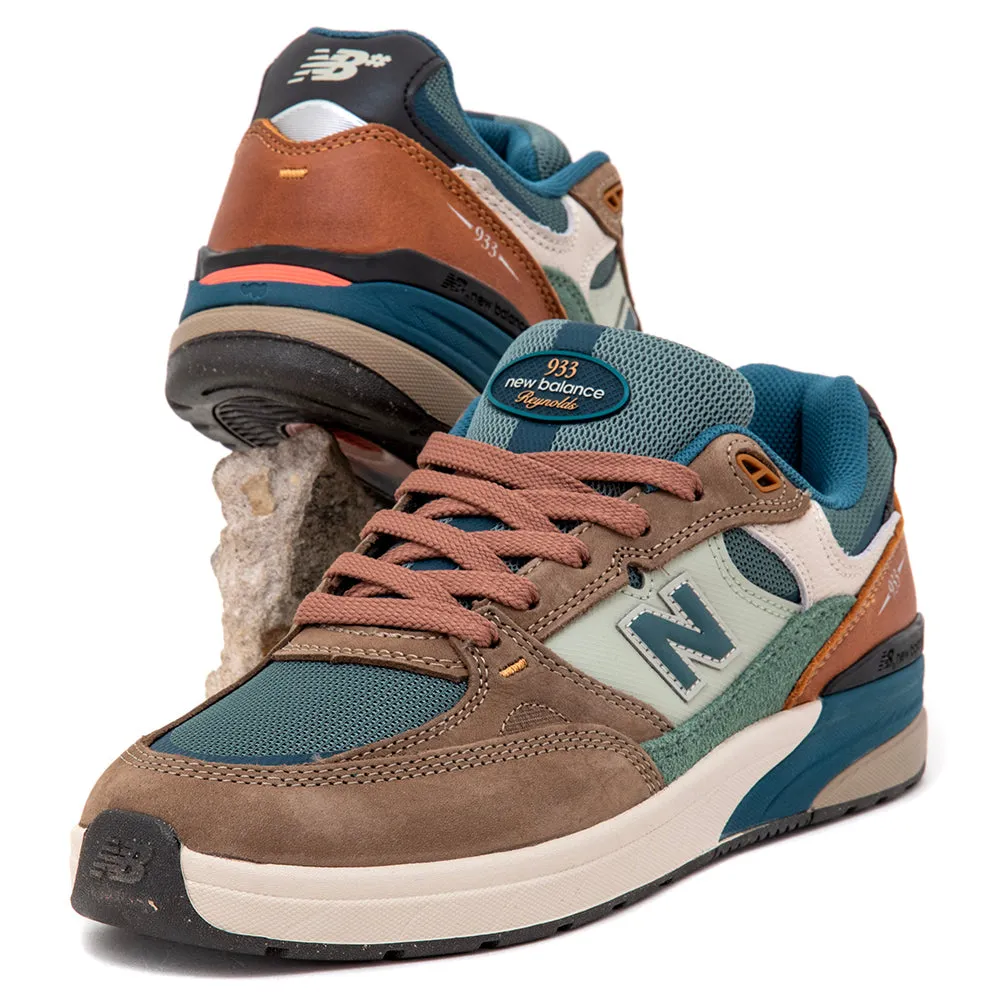 Fitness Short Trip NM933 Andrew Reynolds (Tan / Teal)