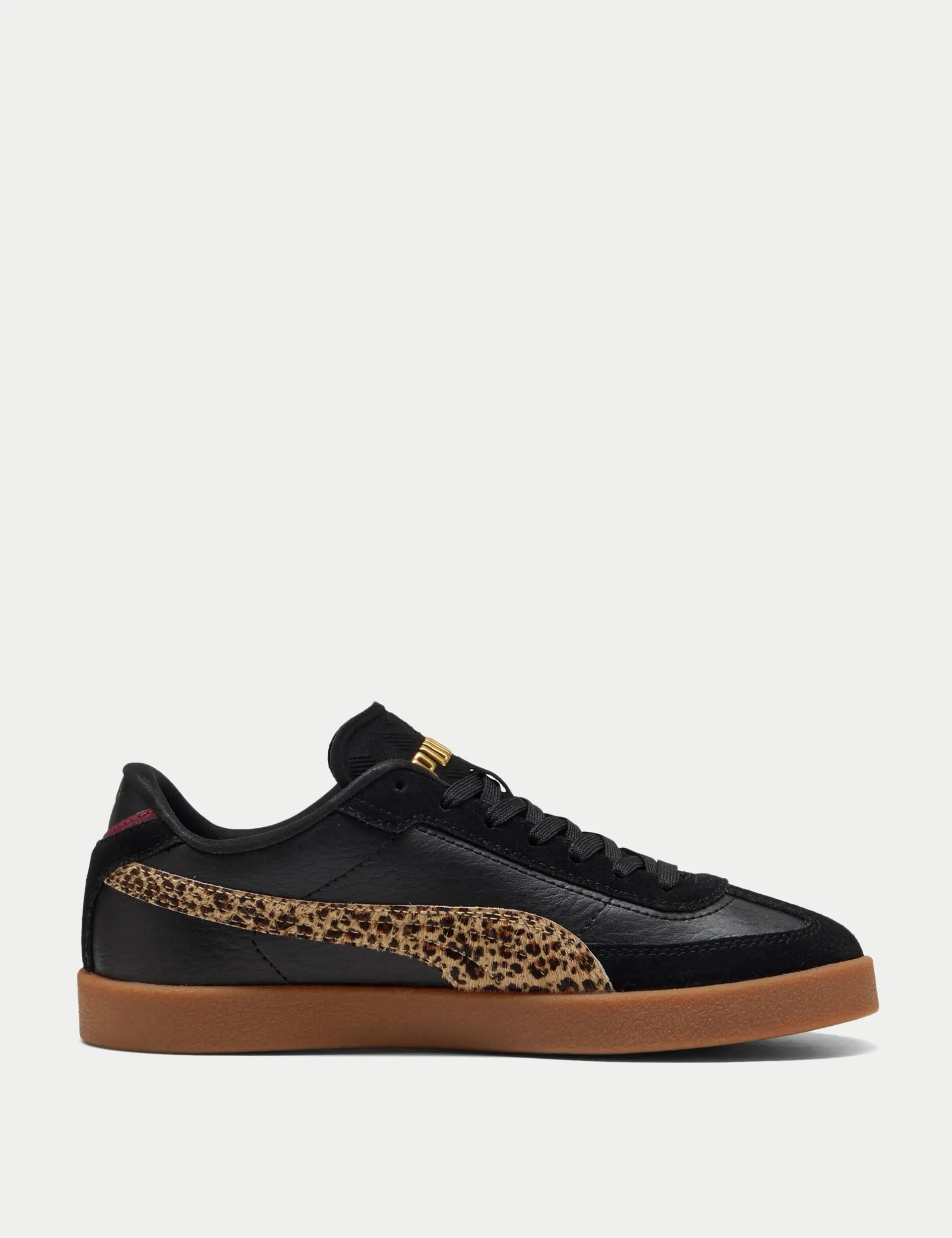 Seamless construction Club II Era Animal Flair Sneakers - Black/Toasted Almond