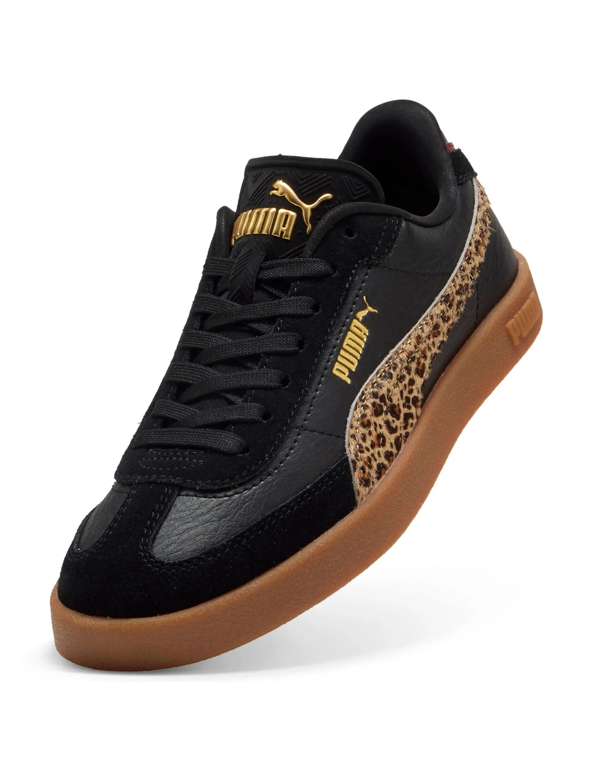 Guard Step Rest Walk Club II Era Animal Flair Sneakers - Black/Toasted Almond