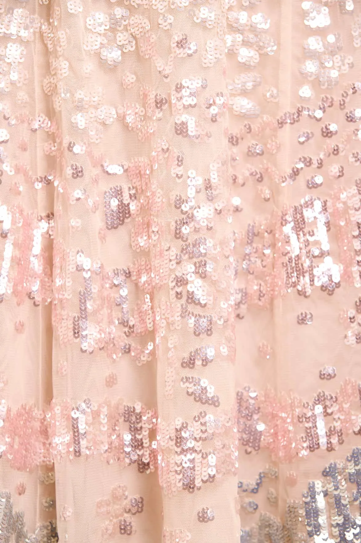 Angeline Sequin Gown Flattering Lines Street Style