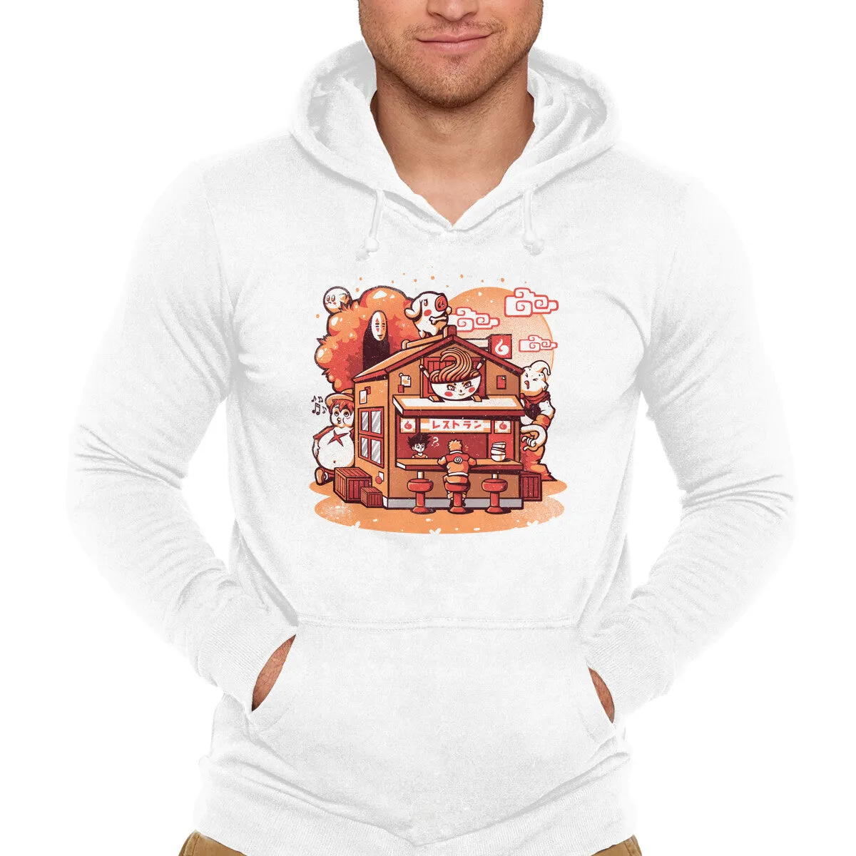 Anime Ramen Shop Urban Trend product chambray casualness