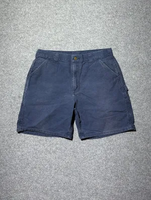 90s carhartt carpenter shorts (34) Heels