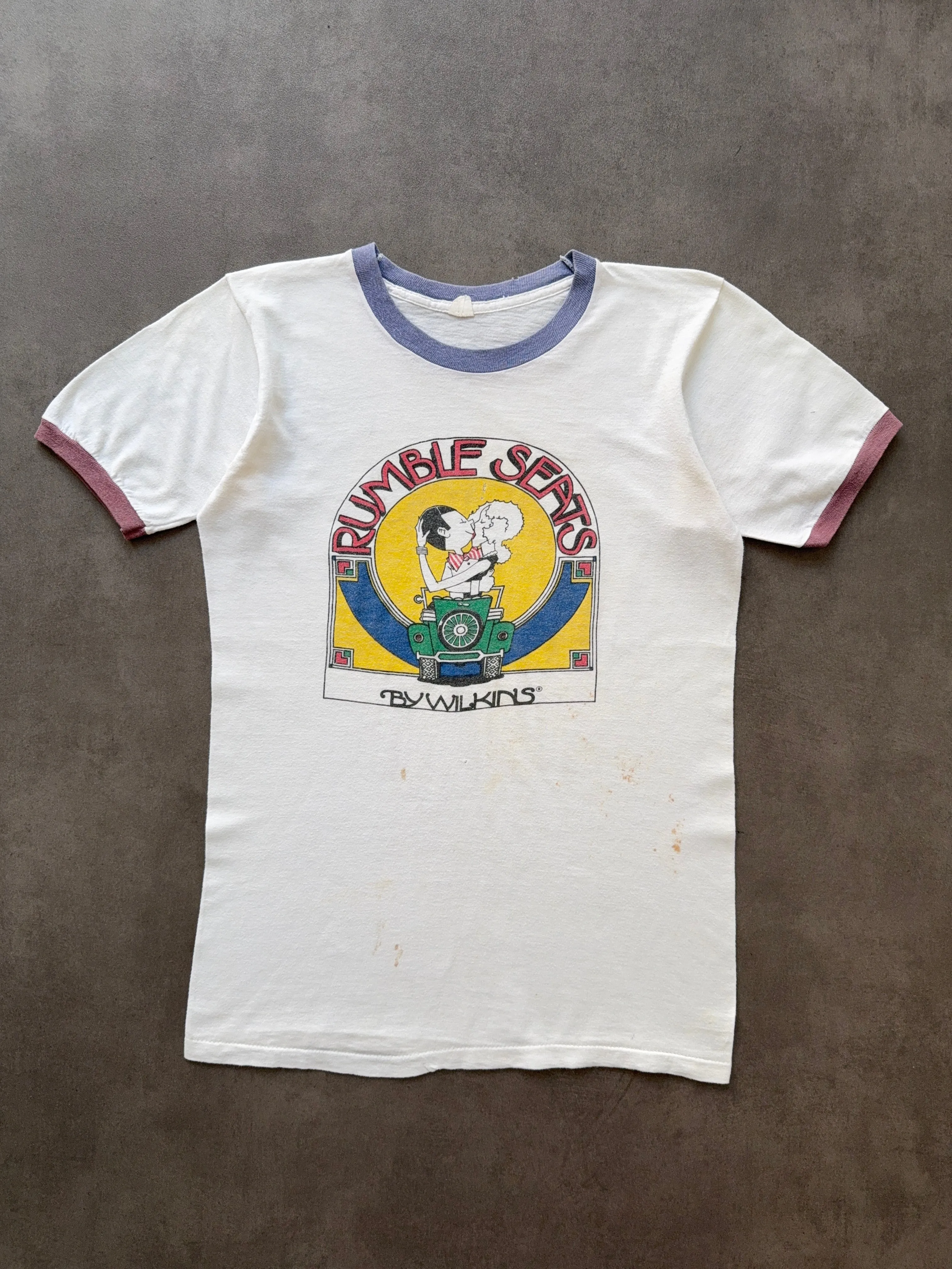 Timeless and Chic Easy Look 1970s Wilkins Rumble Seats (M)