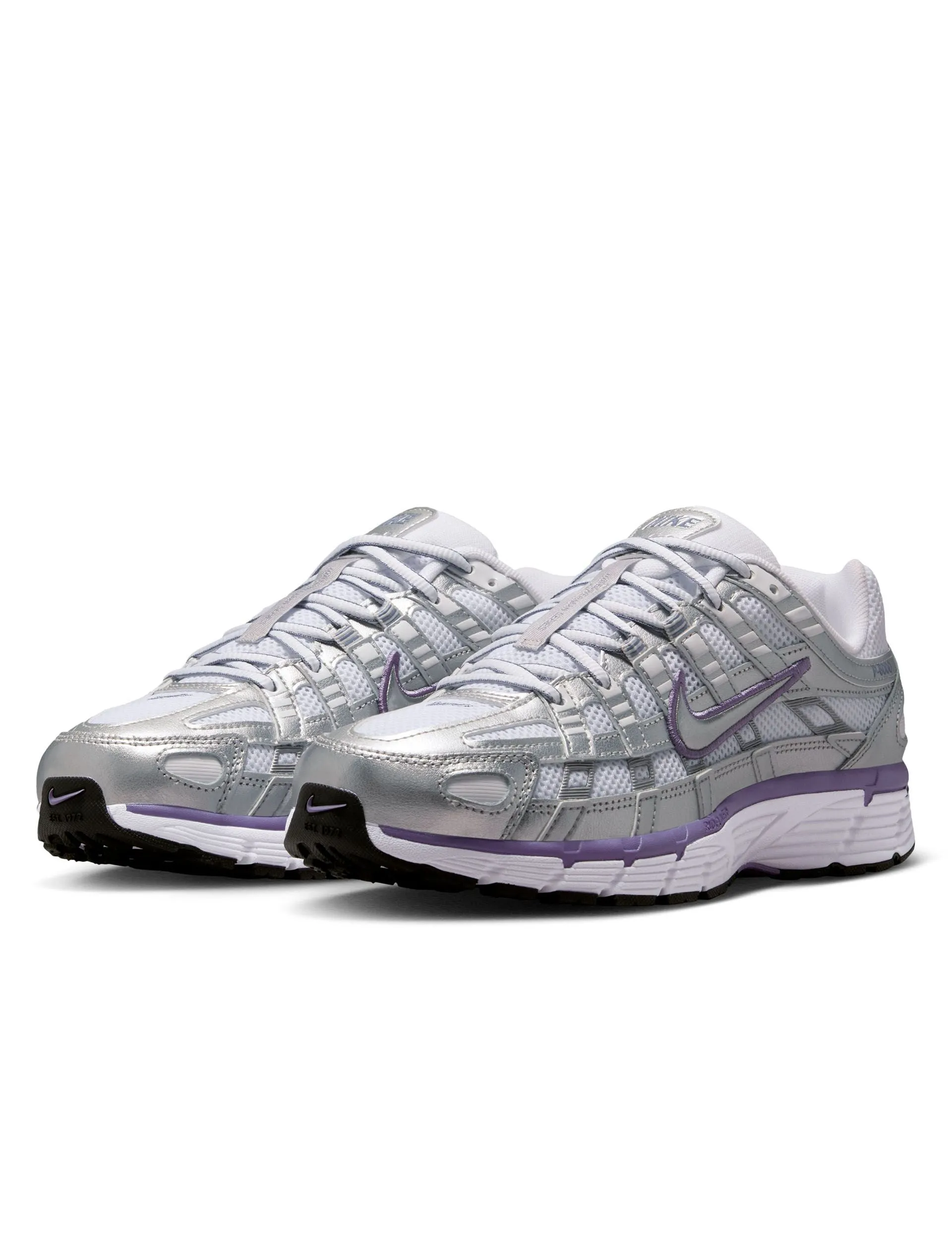 P-6000 Shoes - Metallic Silver/World Indigo/White/Black Timeless Feel