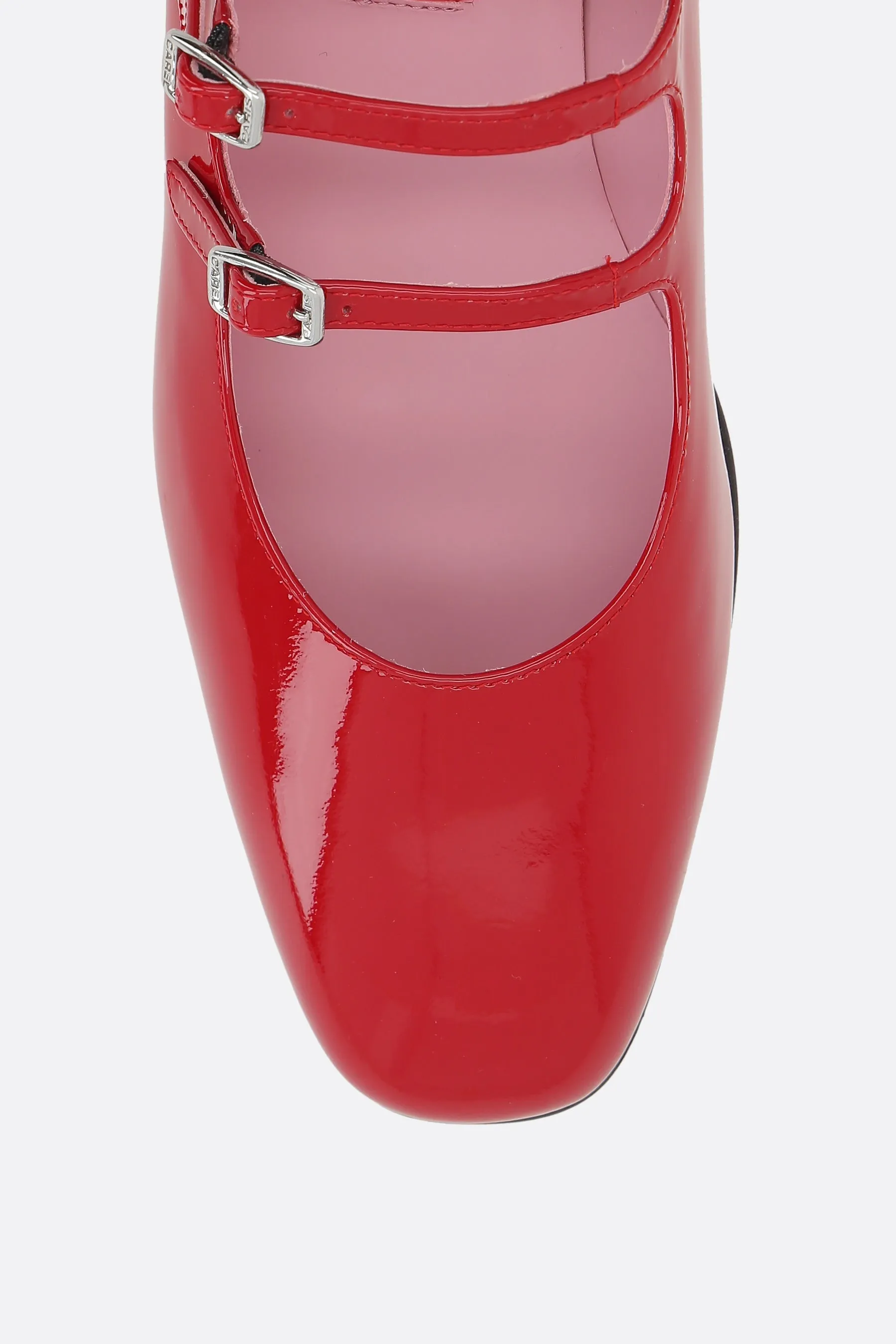 Ariana Ballerinas in patent leather View Stop Pump Style