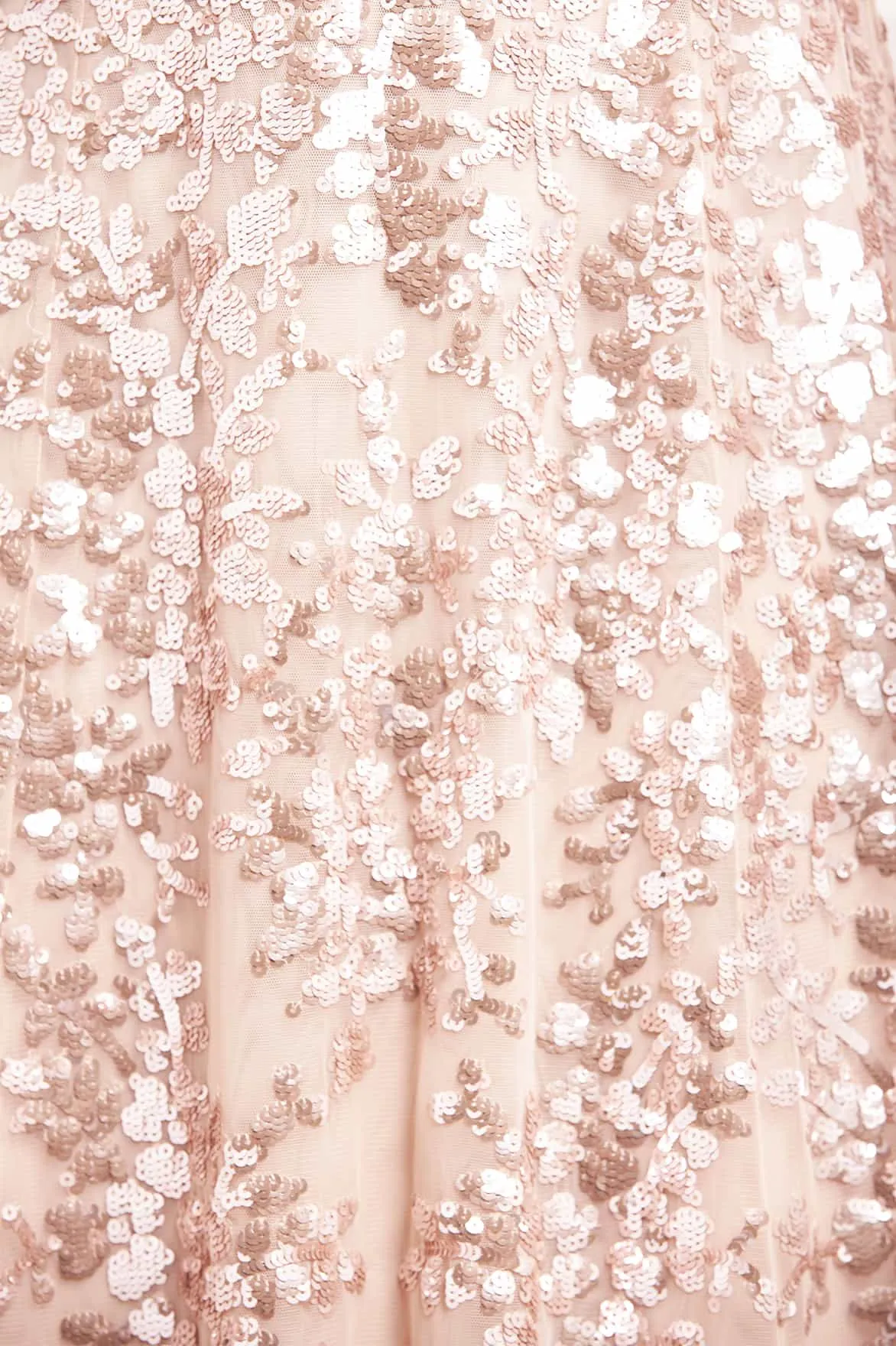 Rosanna Lattice Round Neck Gown Perfect Proportion