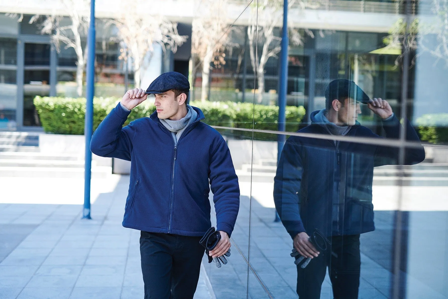 Outdoor Essential Asgard Ii Quilted Fleece | BLACK