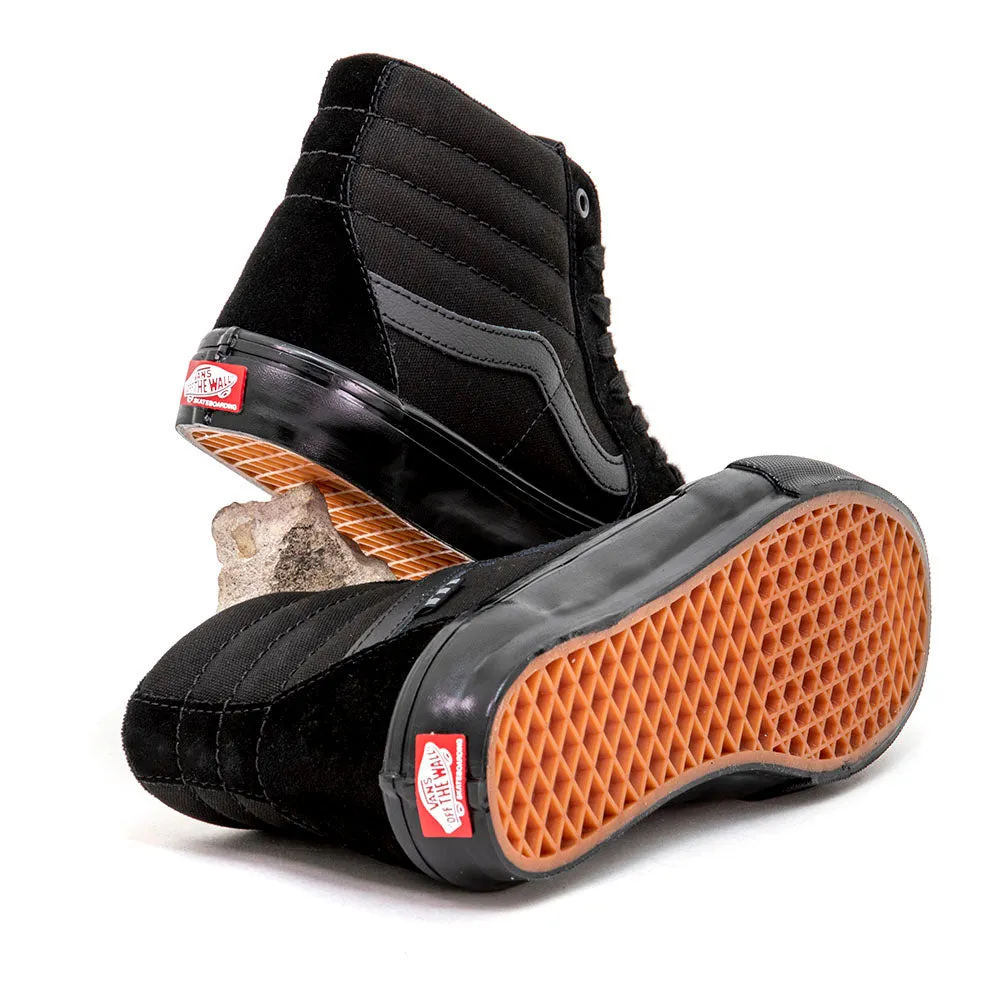 Arch Support Technology Cushioned Footbed Skate Sk8-Hi (Black / Black)