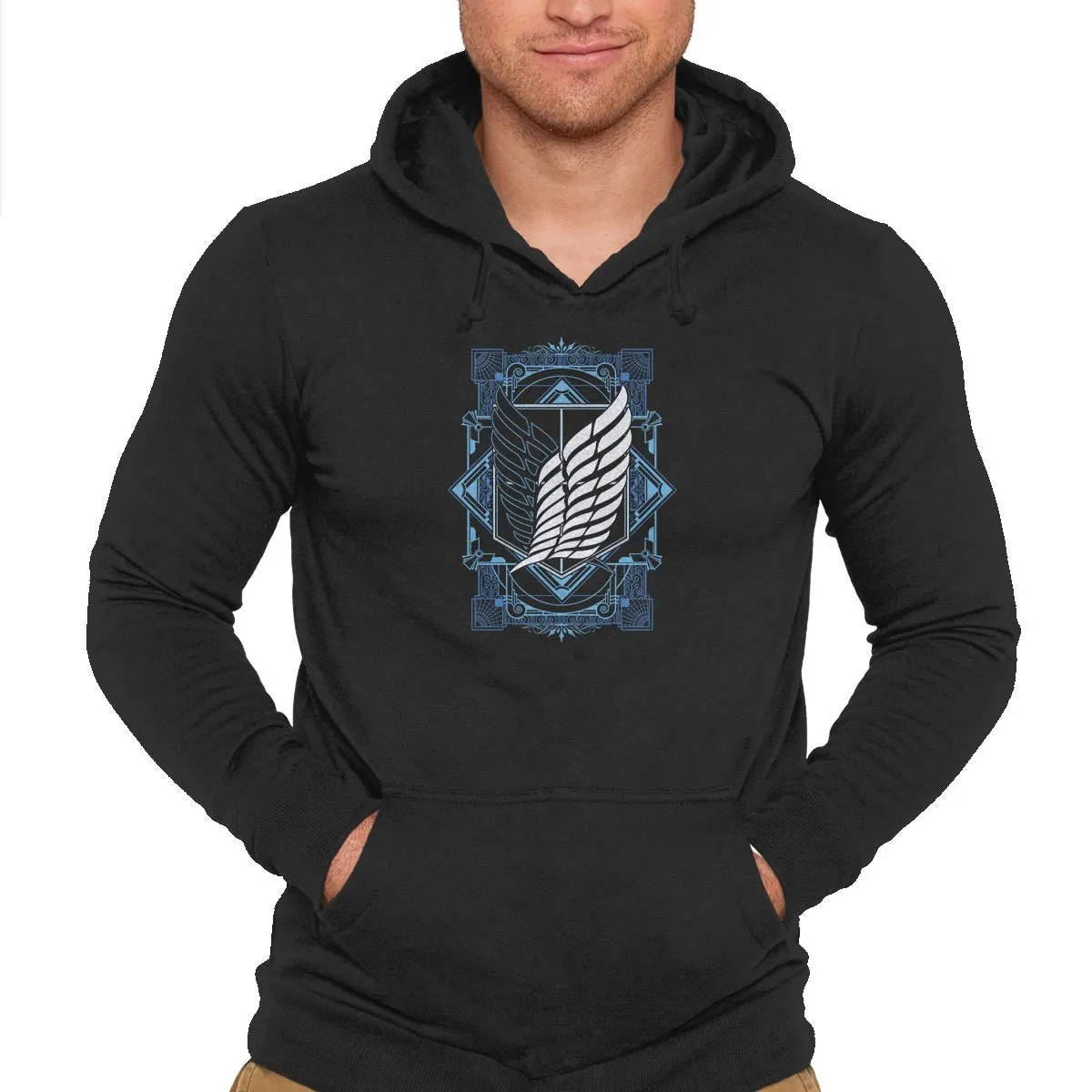 Attack on Art Deco Everyday Hoodie product animal print wildness