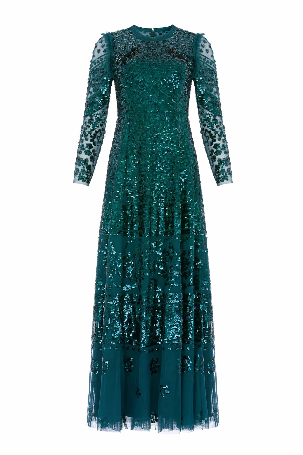 Aurora Gown Lace Accent Smart Waist Design