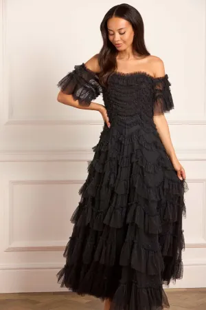 Aviana Off-Shoulder Gown Elegant Touch Trendy Wearable